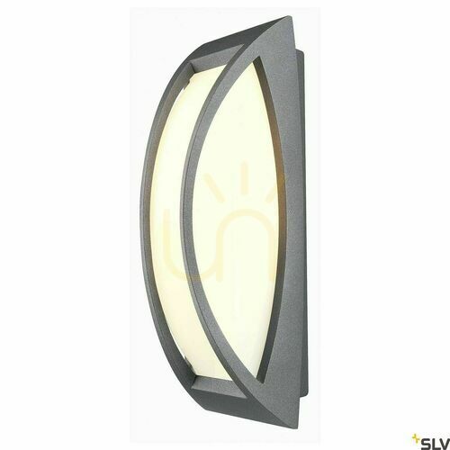 Sprawdź Kinkiet zewnętrzny SLV MERIDIAN 2 antracyt IP54 25W 230445