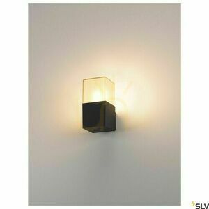 Lampa ścienna zewnętrzna SLV GRAFIT WL antracyt IP44 11W 231205 small 3