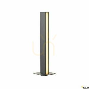 Słupek oświetleniowy SLV H-POL Single 232165 antracyt LED 18W 3000K IP55 66 cm small 1