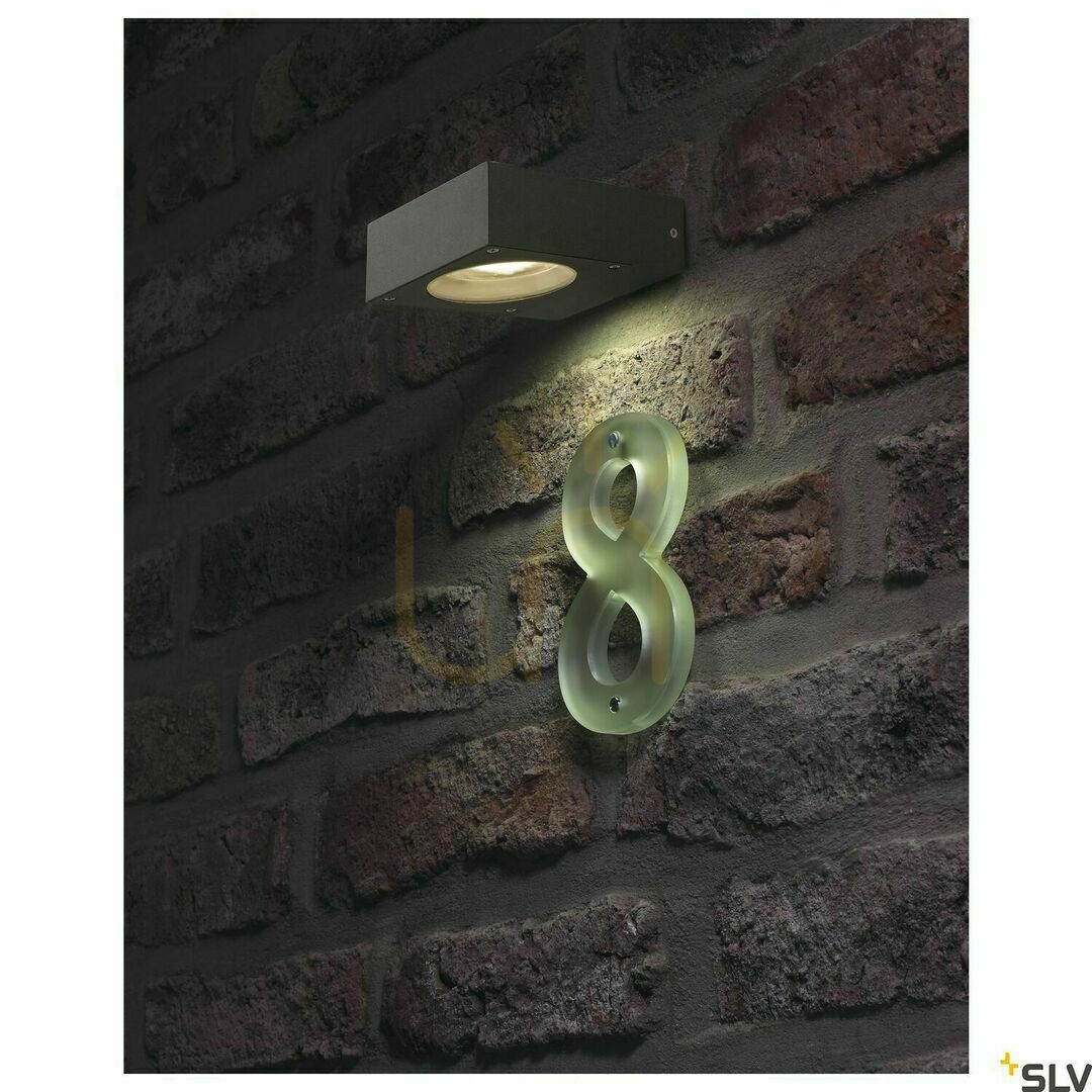 Zobacz Lampa ścienna zewnętrzna SLV QUADRASYL WL 15 antracyt IP44 232285 Lampa ścienna zewnętrzna SLV QUADRASYL WL 15 antracyt IP44 232285