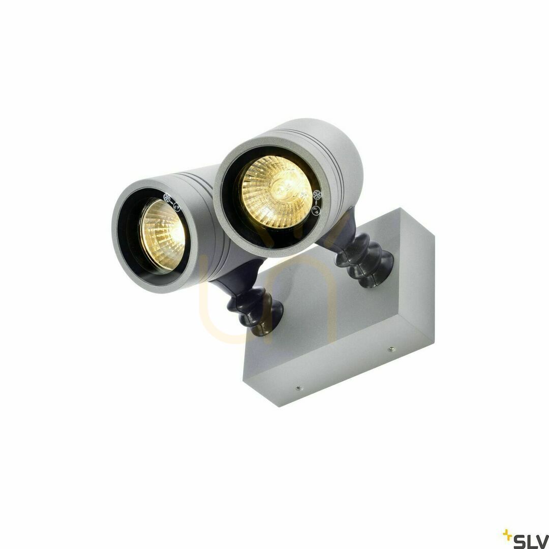 Obejrzyj Kinkiet zewnętrzny SLV MYRA WALL szary IP55 233094 Kinkiet zewnętrzny SLV MYRA WALL szary IP55 233094