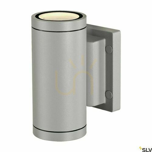 Sprawdź Kinkiet zewnętrzny SLV MYRA 233114 szary aluminium IP55 up/down 35W