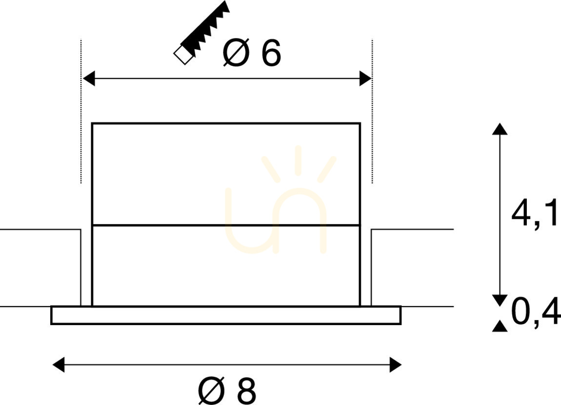 Pokaż Oprawa wpuszczana zewnętrzna SLV PATTA-I 114420 czarna LED 11W 3000K IP65 okrągła Oprawa wpuszczana zewnętrzna SLV PATTA-I 114420 czarna LED 11W 3000K IP65 okrągła