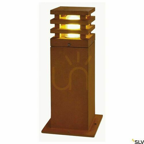 Sprawdź Słupek oświetleniowy SLV RUSTY SQUARE 40 rdzawy 9W 3000K IP55 233427
