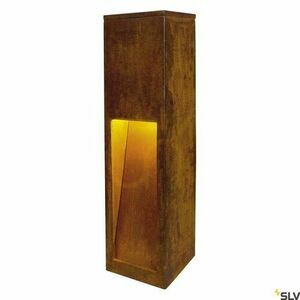 Słupek oświetleniowy SLV RUSTY SLOT 50 rdzawy IP55 9W 3000K 233447 small 0