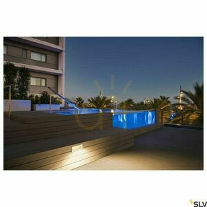 Oprawa wpuszczana zewnętrzna SLV BRICK LED stal nierdzewna 9,5W 3000K IP65 233660 small 3