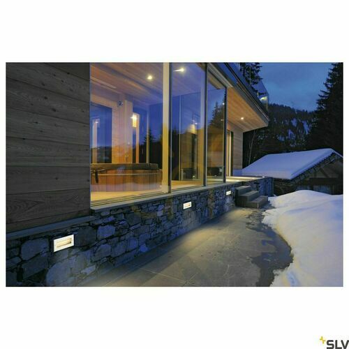 Sprawdź Oprawa ścienna wpuszczana zewnętrzna SLV BRICK LED stal nierdzewna 9,5W 3000K IP65 233660