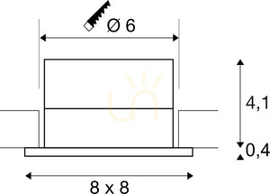 Oprawa wpuszczana zewnętrzna SLV PATTA-I aluminium 11W 3000K IP65 114436 2 Oprawa wpuszczana zewnętrzna SLV PATTA-I aluminium 11W 3000K IP65 114436 small 2
