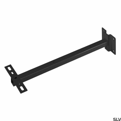 Sprawdź Uchwyt ścienny SLV do reflektora Outdoor Beam i MILOX czarny 52 cm 234340