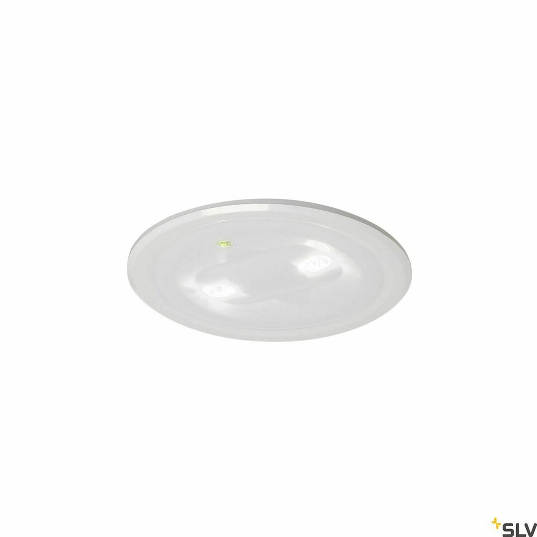 Zobacz Oprawa wpuszczana awaryjna SLV P-LIGHT 5W 6000K biała 240006 Oprawa wpuszczana awaryjna SLV P-LIGHT 5W 6000K biała 240006