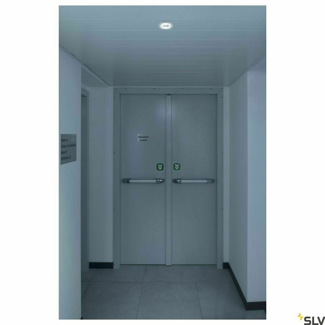Wyświetl Oprawa wpuszczana awaryjna SLV P-LIGHT 5W 6000K biała 240006 Oprawa wpuszczana awaryjna SLV P-LIGHT 5W 6000K biała 240006