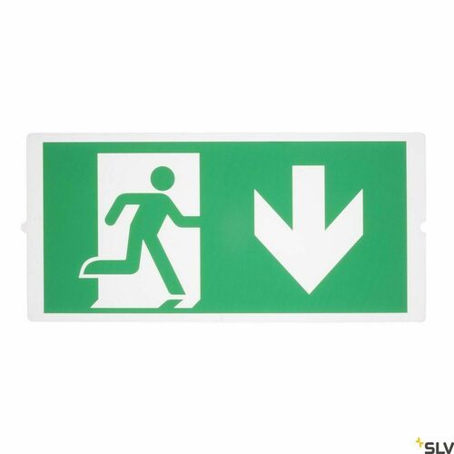 Sprawdź Piktogram SLV do lampy ewakuacyjnej P-LIGHT zielony zestaw 3-elementowy 35,3 x 16,5 cm 240009