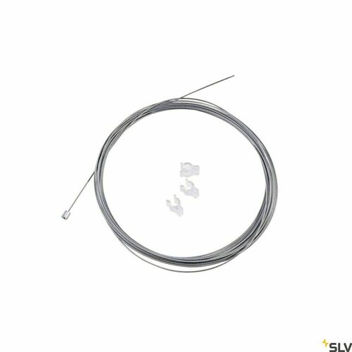 Sprawdź Zwis linkowy SLV stalowy 5 m 1,5 mm złączka + 3 zaciski srebrny 961037