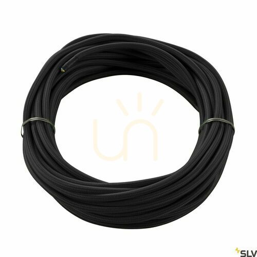 Sprawdź Przewód tekstylny SLV Zubehör 961270 czarny 3x0,75 mm² 10 m PVC