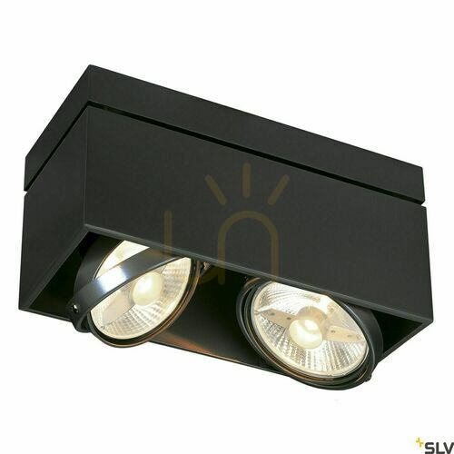 Sprawdź Lampa sufitowa SLV KARDAMOD ES111 czarna stal 75W 117110