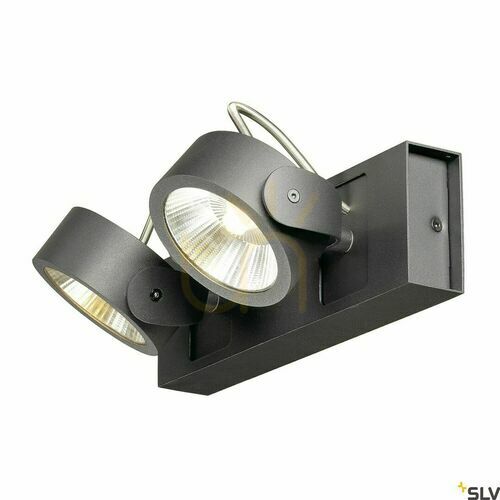 Sprawdź Lampa natynkowa SLV KALU 1000129 LED 31W 3000K 2000 lm czarna IP20