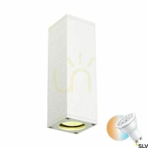 Lampa natynkowa ścienna SLV THEO UP/DOWN biała GU10 50W 1000327 0 Lampa natynkowa ścienna SLV THEO UP/DOWN biała GU10 50W 1000327 small 0
