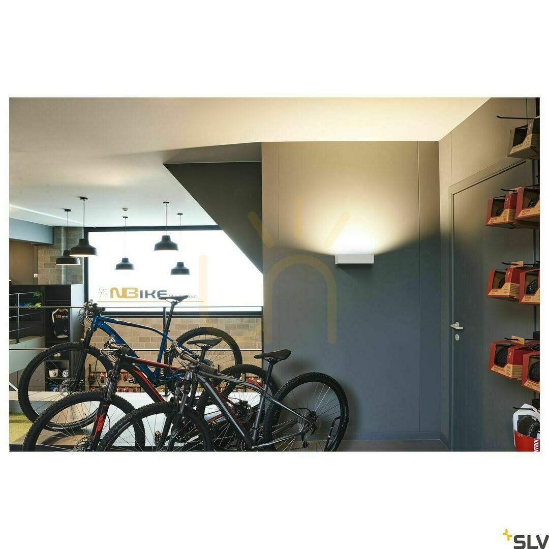 Wyświetl Kinkiet SLV SHELL 30 biały LED 3000K 1000423 Kinkiet SLV SHELL 30 biały LED 3000K 1000423