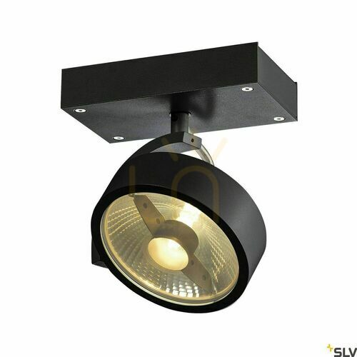 Sprawdź Oprawa wpuszczana SLV KALU 1000702 czarna QPAR111 75W aluminium