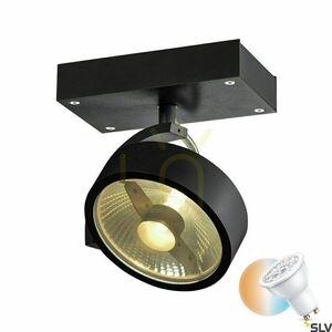Oprawa wpuszczana SLV KALU 1000702 czarna QPAR111 75W aluminium 0 Oprawa wpuszczana SLV KALU 1000702 czarna QPAR111 75W aluminium small 0