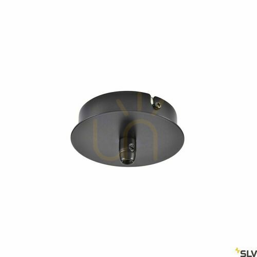 Sprawdź Rozeta sufitowa SLV FITU czarna 8,5 cm 132600