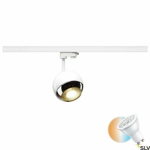Sprawdź Reflektor do szynoprzewodu 3-fazowy SLV Light Eye 150 biały GU10 1000708