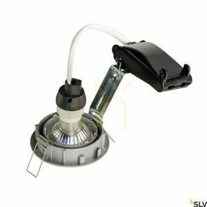 Oprawa wpuszczana SLV PIKA 1000721 szara GU10 50W 230V IP20 small 1