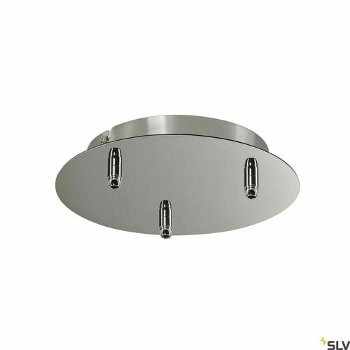 Sprawdź Rozeta sufitowa SLV FITU chrom 1 wyjście 22 cm 132615