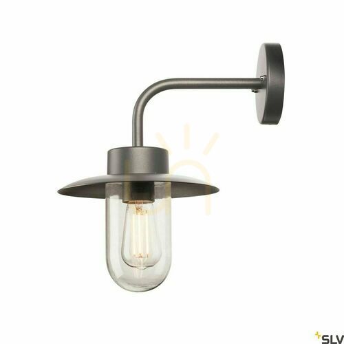 Sprawdź Lampa ścienna ogrodowa SLV MOLAT antracyt IP44 E27 1000820