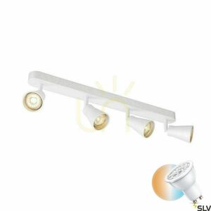 Oprawa wpuszczana SLV AVO Quad biała GU10 50W 56 cm 1000896 small 0