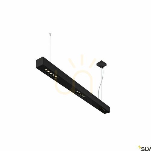Sprawdź Lampa wisząca SLV Q-LINE PD czarna LED 46W 3000K 100 cm 1000927