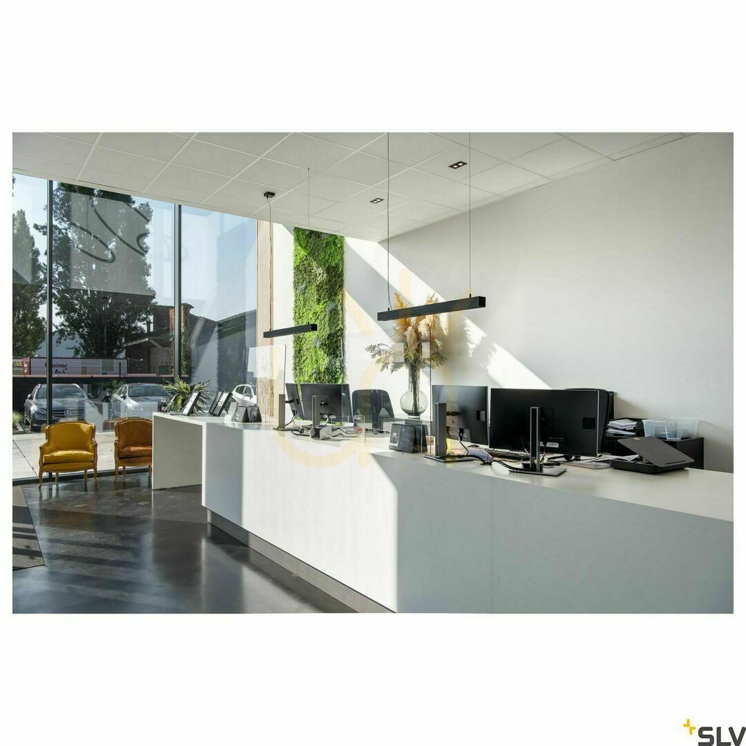 Pokaż Lampa wisząca SLV Q-LINE PD czarna 46W 4000K 100cm 1000933 Lampa wisząca SLV Q-LINE PD czarna 46W 4000K 100cm 1000933