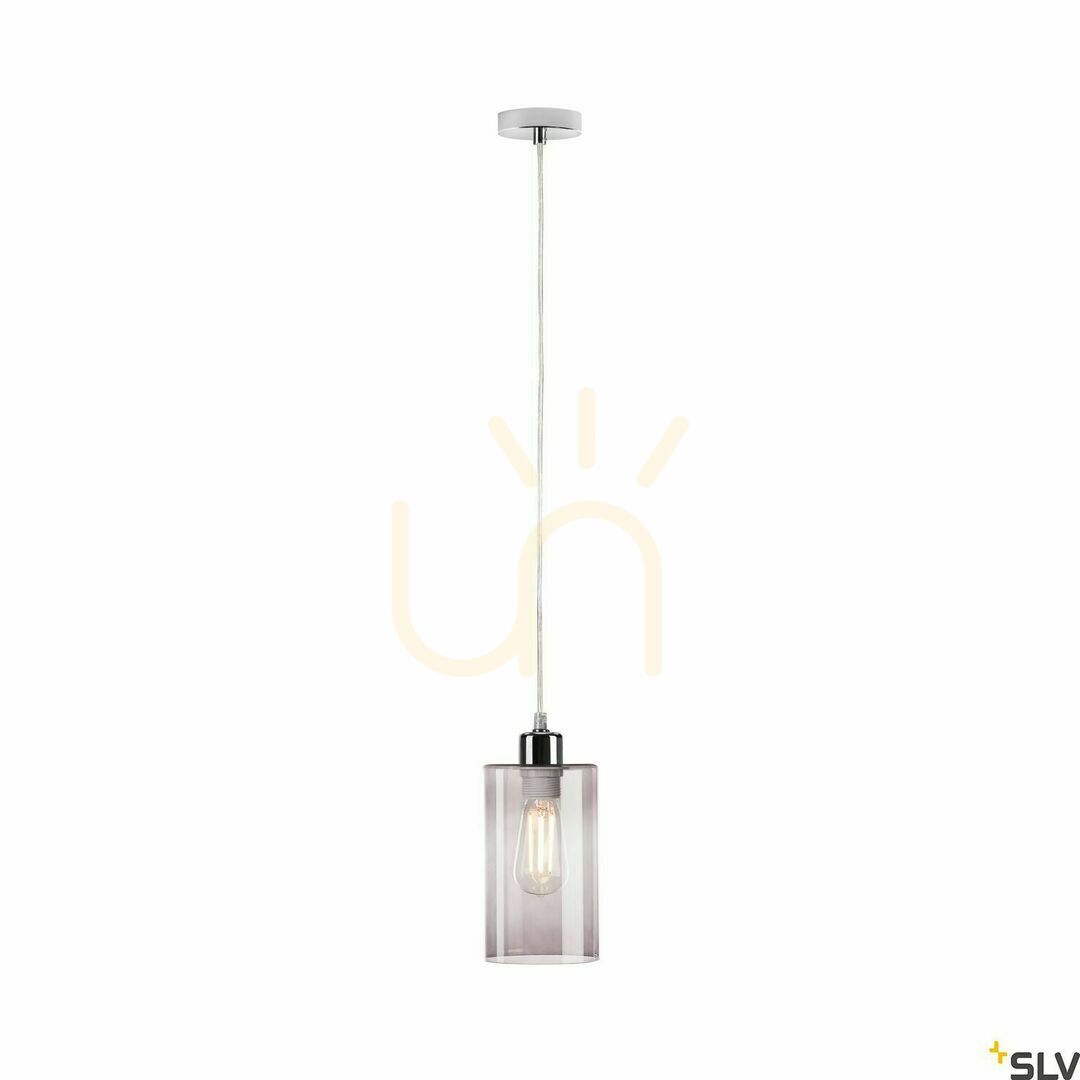 Zobacz Lampa wisząca SLV FENDA chrom E27 60W 132662 Lampa wisząca SLV FENDA chrom E27 60W 132662