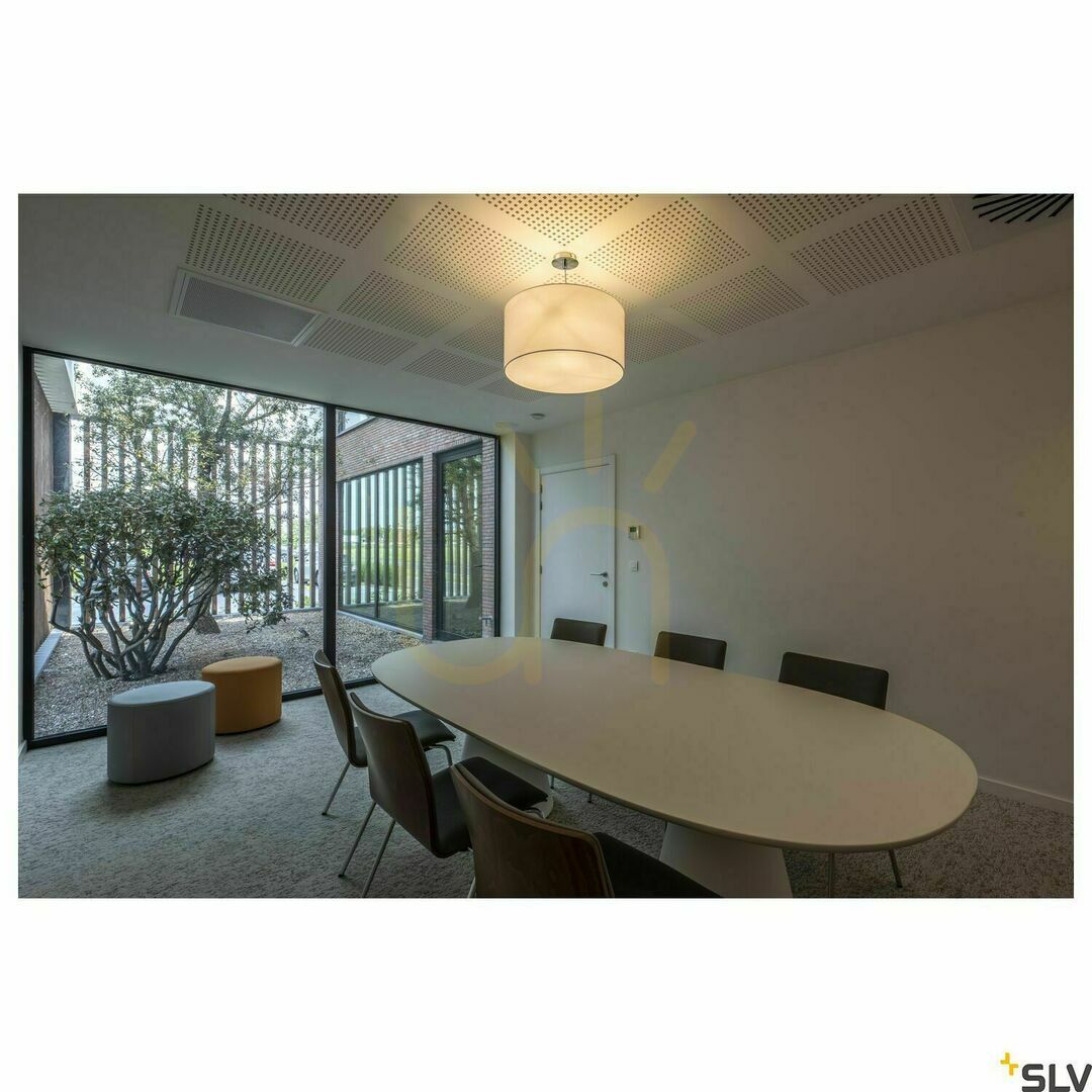 Obejrzyj Lampa wisząca SLV FENDA chrom E27 60W 132662 Lampa wisząca SLV FENDA chrom E27 60W 132662
