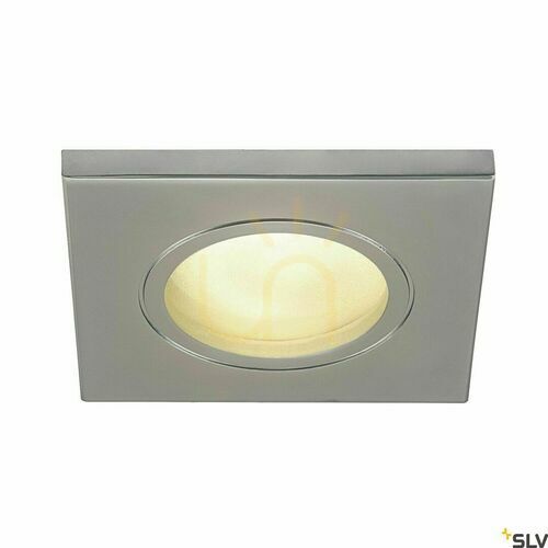 Sprawdź Oprawa wpuszczana zewnętrzna SLV DOLIX OUT QPAR51 srebrna IP65 1001172