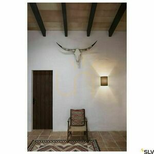 Lampa natynkowa ścienna SLV FENDA Basis biała E27 40W 1001272 small 4