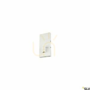 Lampa natynkowa ścienna SLV FENDA Basis biała E27 40W 1001272 small 0