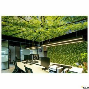 Lampa wisząca SLV GLENOS II LED czarna 105 cm 43W 3000K 1001400 small 1