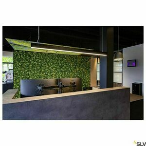 Lampa wisząca SLV GLENOS II LED czarna 105 cm 43W 3000K 1001400 small 3