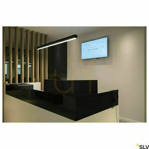 Lampa wisząca SLV GLENOS II LED czarna 105 cm 43W 3000K 1001400 small 0