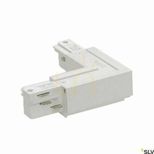 Sprawdź Łącznik kątowy z zasilaniem SLV EUTRAC 3-fazowy biały 1001520