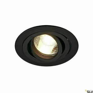 Oprawa wpuszczana SLV NEW TRIA 1 czarna GU10 50W 111710 0 Oprawa wpuszczana SLV NEW TRIA 1 czarna GU10 50W 111710 small 0