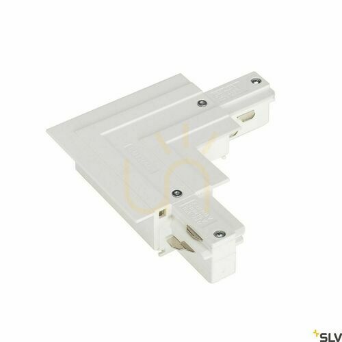 Sprawdź Łącznik kątowy z zasilaniem SLV EUTRAC SYSTEM 3-fazowy wpuszczany biały 1001536