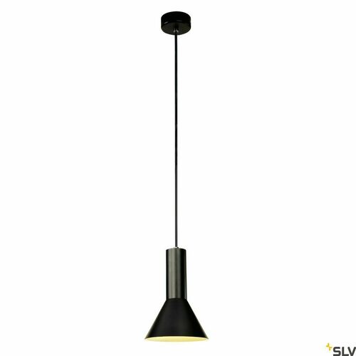 Sprawdź Lampa wisząca SLV PHELIA czarna E27 25,5 cm 133300