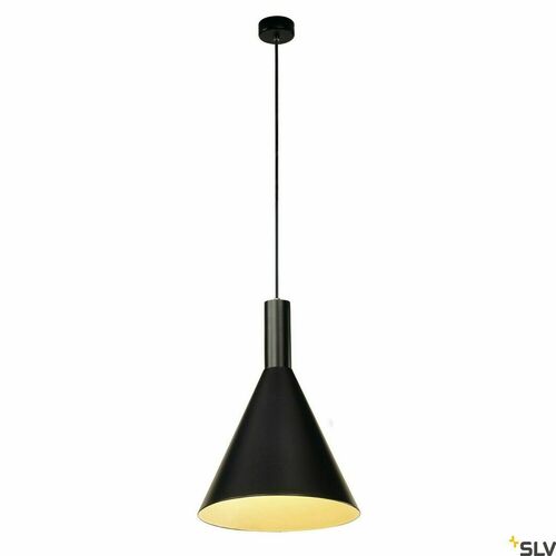 Sprawdź Lampa wisząca SLV PHELIA czarna E27 42 cm 133320