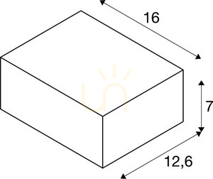 Kinkiet SLV SHELL 15 biały LED 14W 3000K 1580 lm 1000422 small 6