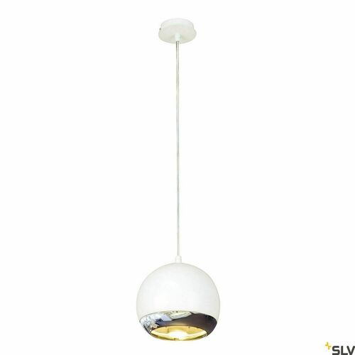 Sprawdź Lampa wisząca SLV Light Eye ES111 biała chrom 75W 133481