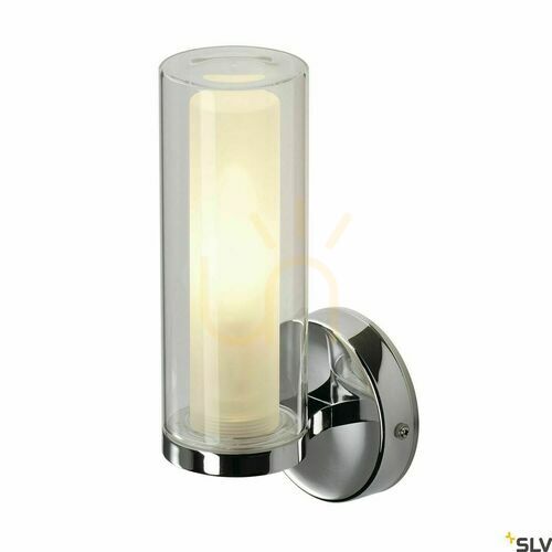 Sprawdź Lampa natynkowa ścienna SLV WL 105 chrom IP44 E14 1002228
