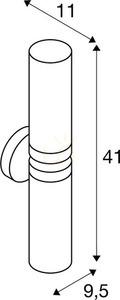 Lampa ścienna natynkowa SLV WL 106 chrom IP44 E14 40W 1002229 5 Lampa ścienna natynkowa SLV WL 106 chrom IP44 E14 40W 1002229 small 5