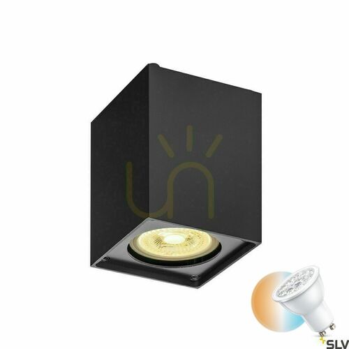 Sprawdź Lampa sufitowa SLV ALTRA DICE 1002216 czarna kostka 35W 7x7x10 cm